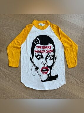 70s The Rocky Horror Picture Show Raglan Tee